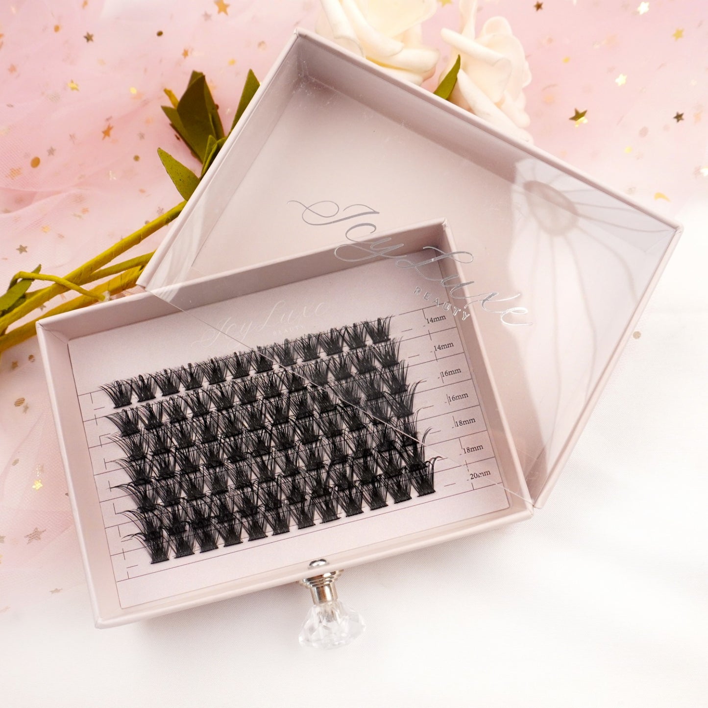 Peekaboo - Icyluxe | DIY Lash Clusters, wispy lash clusters, natural lash clusters, spiky lash clusters