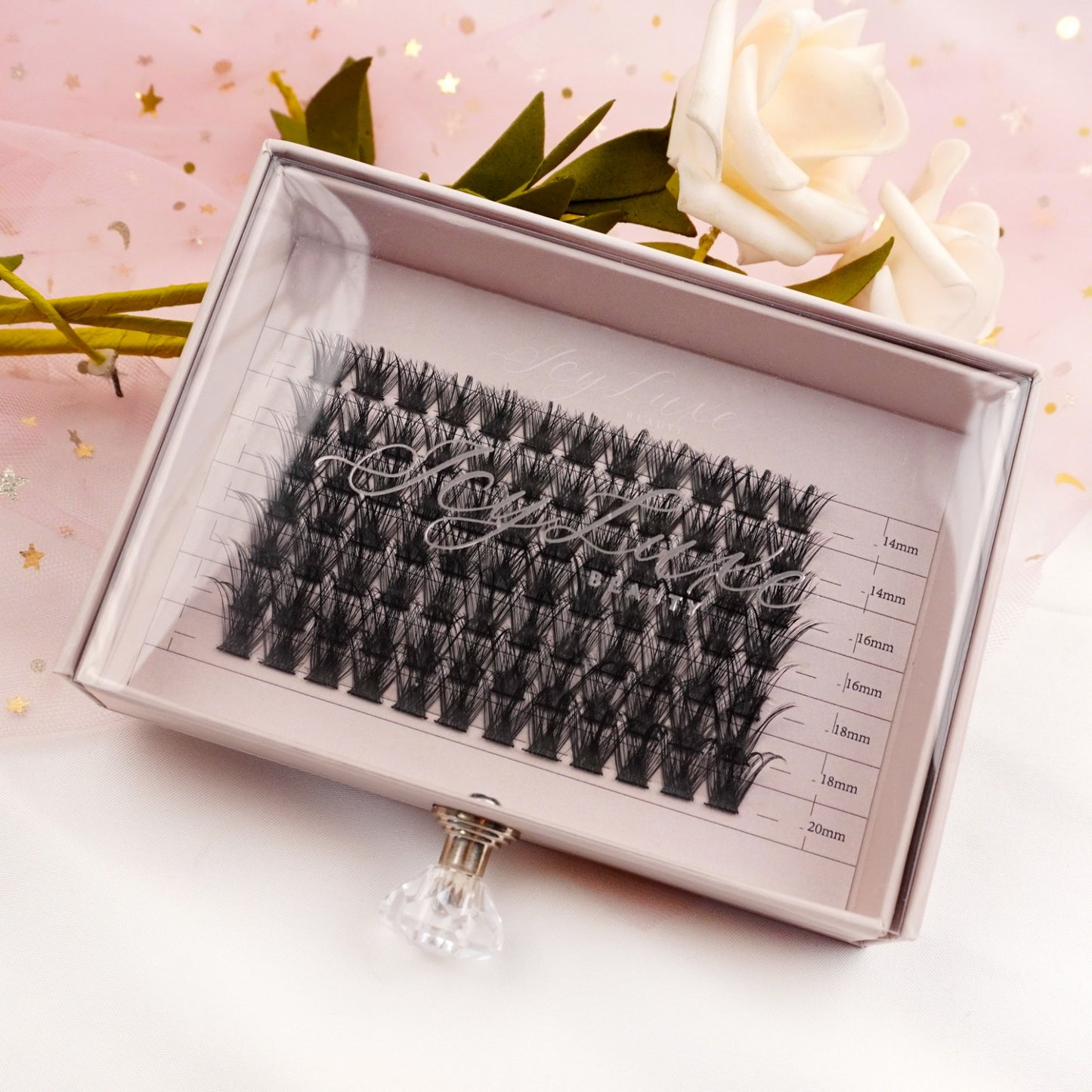 Peekaboo - Icyluxe | DIY Lash Clusters, wispy lashes, natural lashes, spiky lashes, 14-20mm